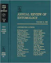 Annual Review of Entomology杂志封面